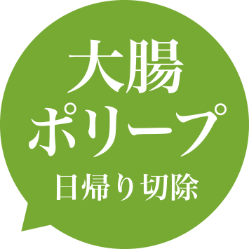 大腸ポリープ日帰り切除